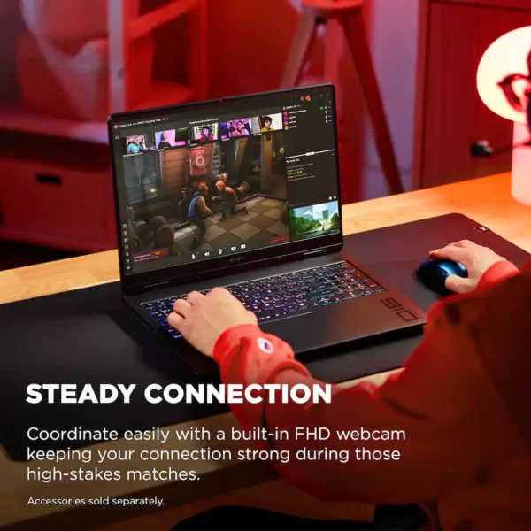 HP OMEN 16 — Laptop Gaming Intel Ultra 7 255H AI | 16GB | RTX 5060 8GB | SSD 1TB | W11H | 16" 2K IPS 144Hz - Imagen 3