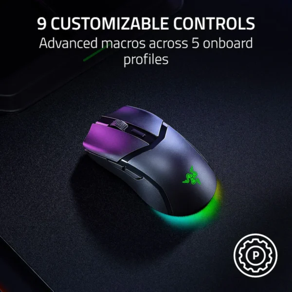Razer Cobra HyperSpeed — Mouse inalámbrico, 26K DPI, Chroma RGB Backlighting - Imagen 3