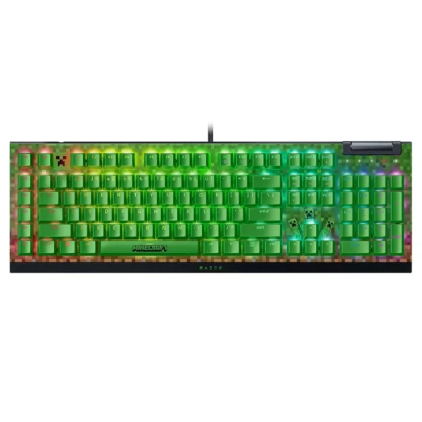 Razer BlackWidow V4 X Minecraft Edition