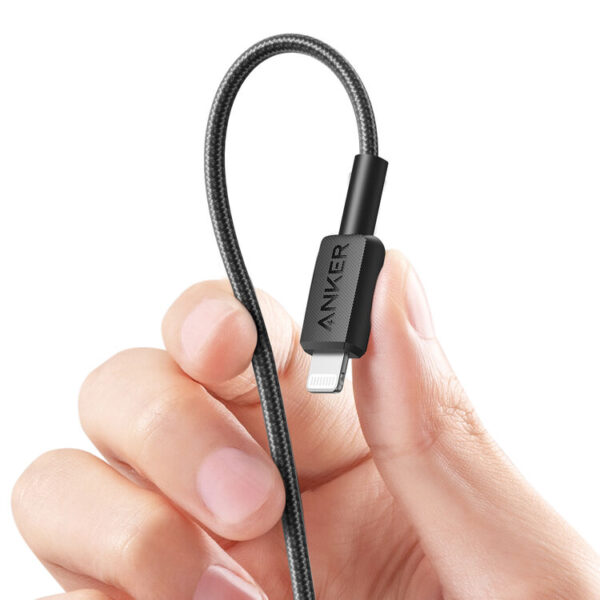 ANKER 322 USB-C a Lightning Cable — 1.8m, Cable trenzado, MFi certified - Imagen 4