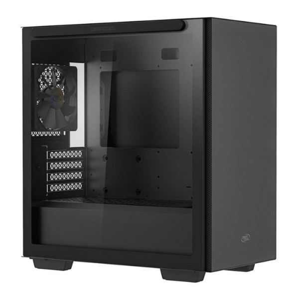 DeepCool Macube 110 Black Micro ATX Case — Sin Fans - Imagen 2