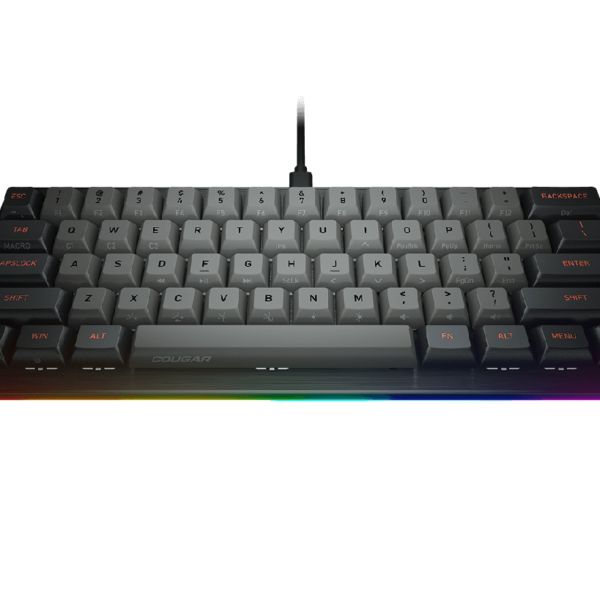 Cougar Puri Mini — Teclado mecánico 60%, con cable, cubierta magnética - Imagen 3