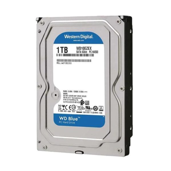 WD Blue 1TB — Disco Duro interno, 7200RPM, 3.5'', SATA III, 64MB Cache - Imagen 2