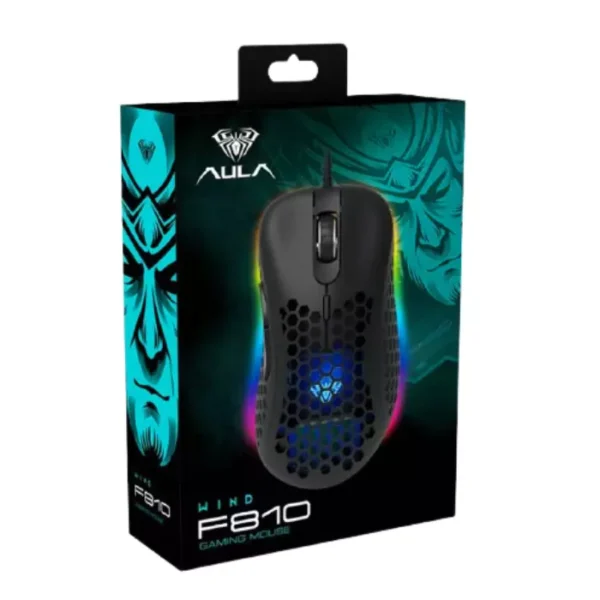 AULA Wind F810 Gaming Mouse — cableado, 6 botones - Imagen 4