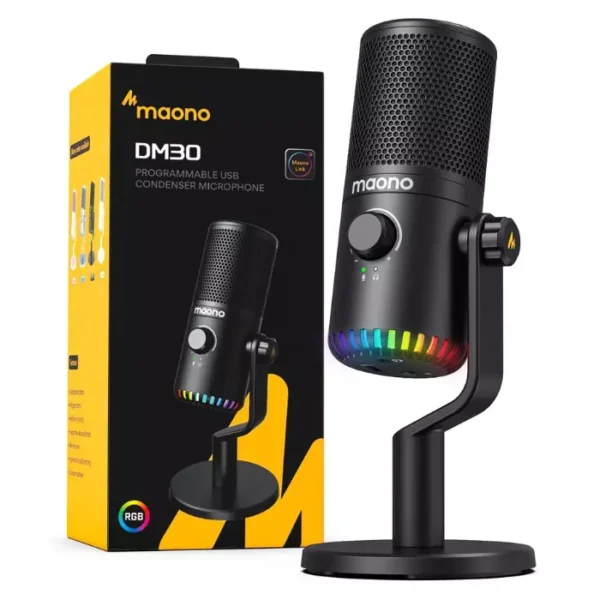 Maono DM30 Micrófono de Condensador Programable USB - Imagen 4