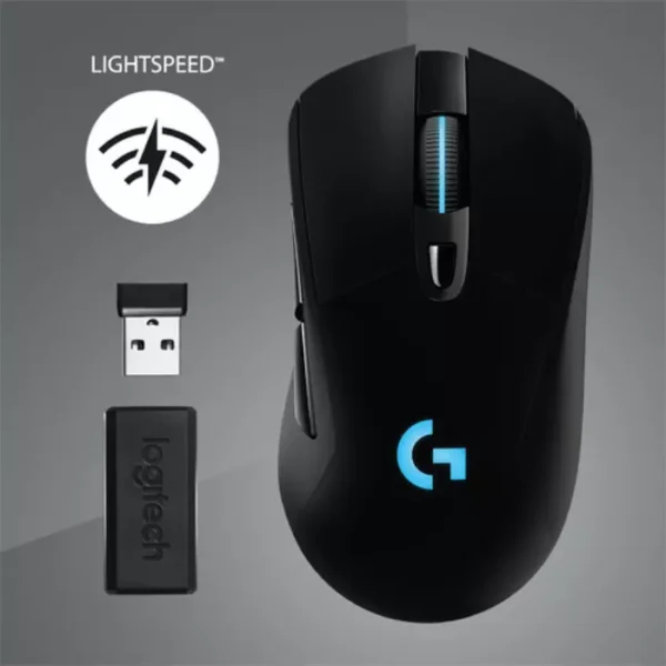 Logitech G703 LIGHTSPEED - Mouse Inalámbrico, USB, Negro - Imagen 3