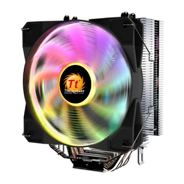 Thermaltake S400 LED — Disipador de aire, altura 158mm, socket LGA1200-AM4, negro - Imagen 3