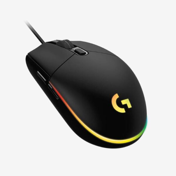 Logitech G203 RGB Black — Mouse Gaming con cable, LIGHTSYNC, negro - Imagen 3