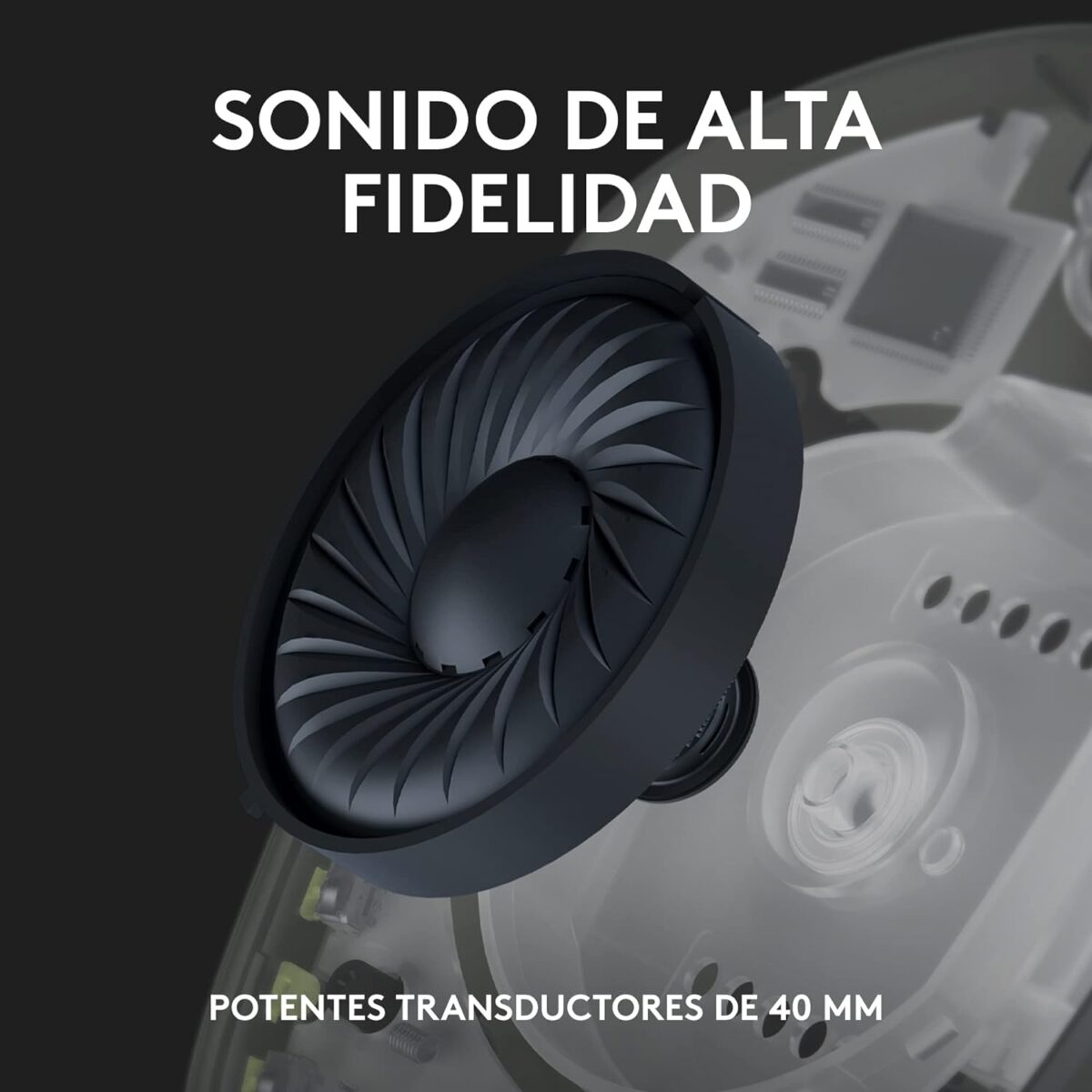 Logitech G435 — Audífonos inalámbricos, bluetooth, Azul/Rosa - Imagen 9