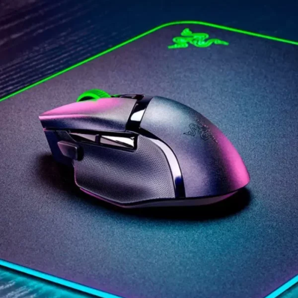 Razer Basilisk V3 X HyperSpeed — Mouse inalámbrico, dual, Bluetooth, multidispositivo, 18K DPI, negro - Imagen 3