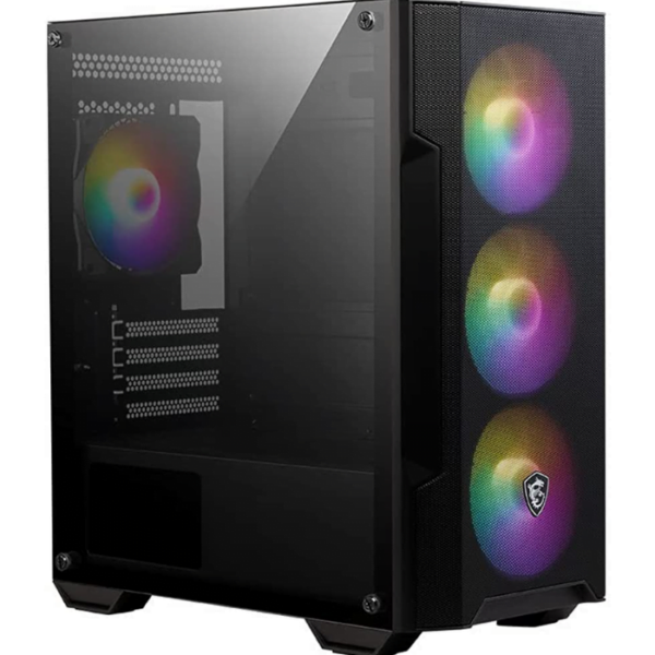 MSI MAG Forge M100A — Caja microATX, 4 Fans 120mm - Imagen 2