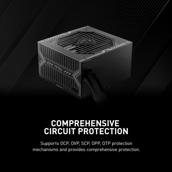 MSI MAG A650BN 80 Plus Bronce 650W - No Modular - Imagen 6