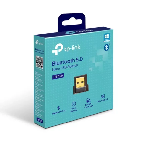 TP-Link UB500 — Adaptador Nano USB, Bluetooth 5.0 - Imagen 2