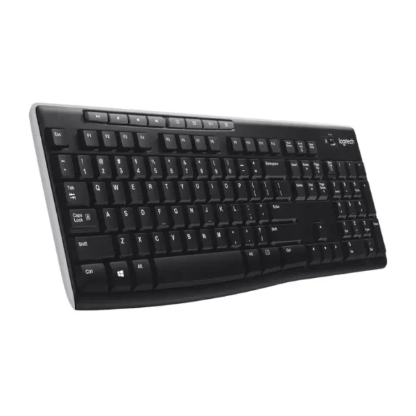 Logitech K270 — Teclado inalámbrico, USB 2,0, Negro, Español - Imagen 3