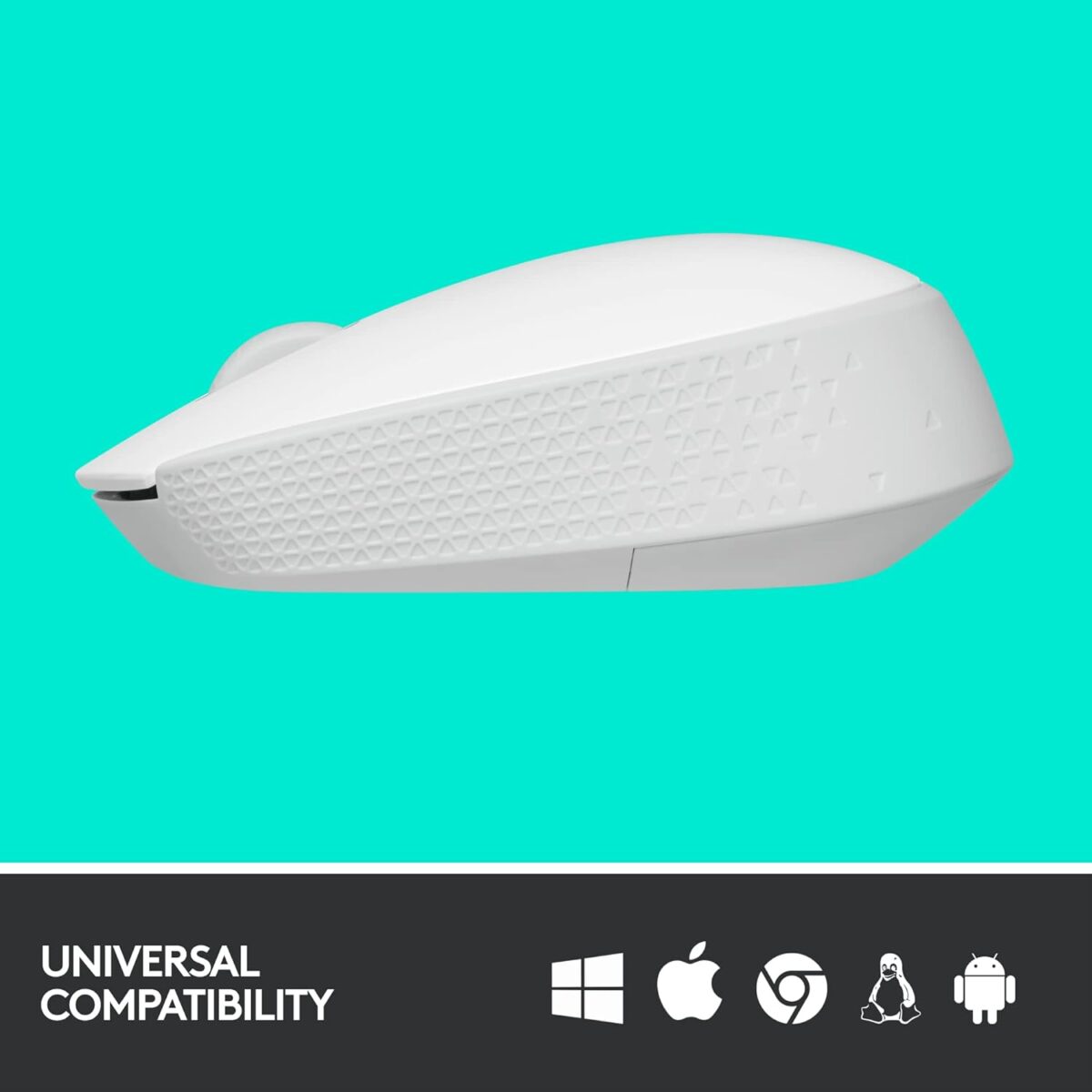 Logitech M170 Off-White — Mouse Inalámbrico, USB, 1000DPI, Blanco - Imagen 5