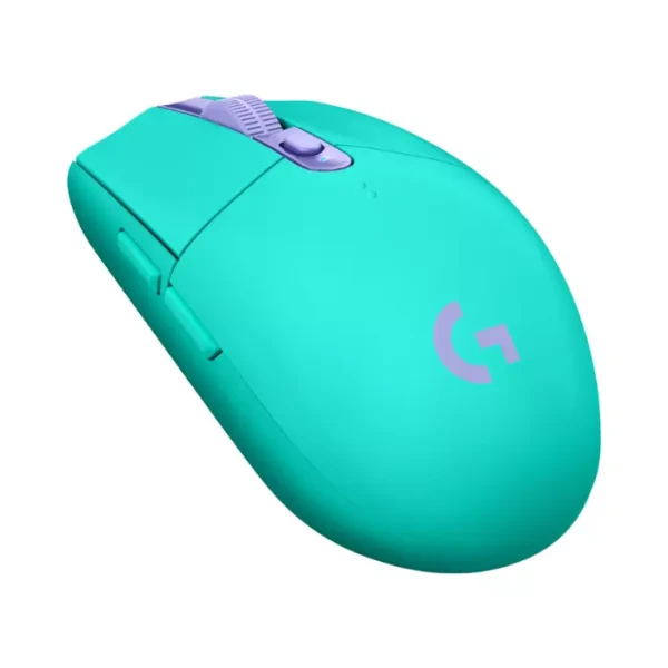 Logitech G305 Mint - Mouse inalámbrico (batería), LIGHTSPEED, Hero 12 Sensor - Imagen 2