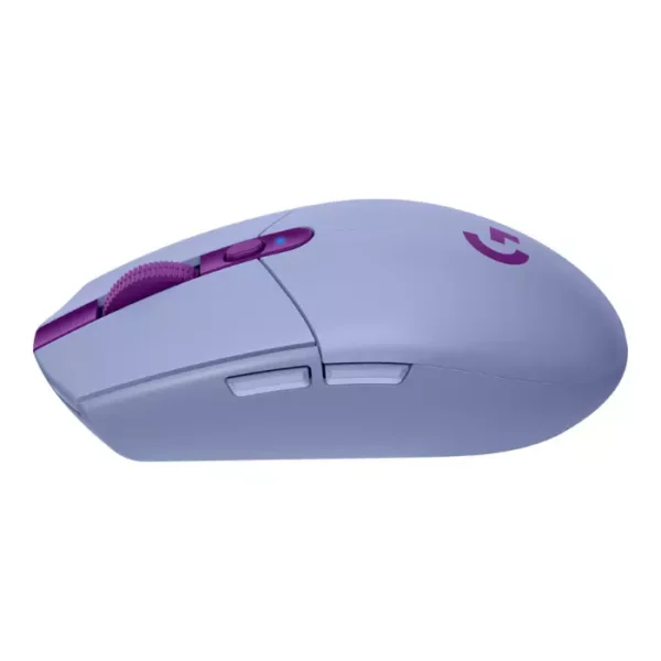 Logitech G305 Lilac — Mouse inalámbrico (batería), LIGHTSPEED, Hero 12 Sensor - Imagen 4