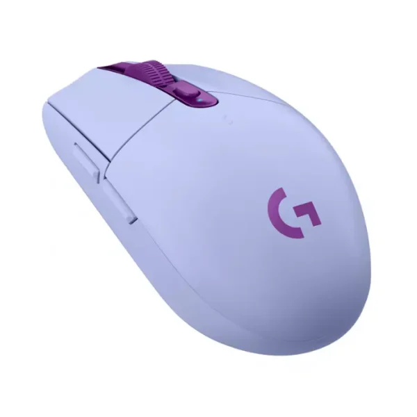 Logitech G305 Lilac — Mouse inalámbrico (batería), LIGHTSPEED, Hero 12 Sensor - Imagen 3