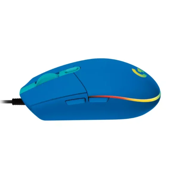 Logitech G203 RGB Blue — Mouse Gaming con cable, LIGHTSYNC, azul - Imagen 3