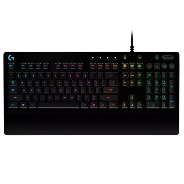 Logitech G213 Prodigy RGB — Teclado Membrana, cableado, inglés