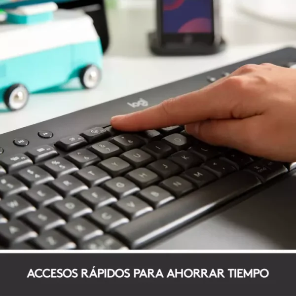 Logitech Signature K650 Grafito — Teclado inalámbrico, Bluetooth, Español - Imagen 3