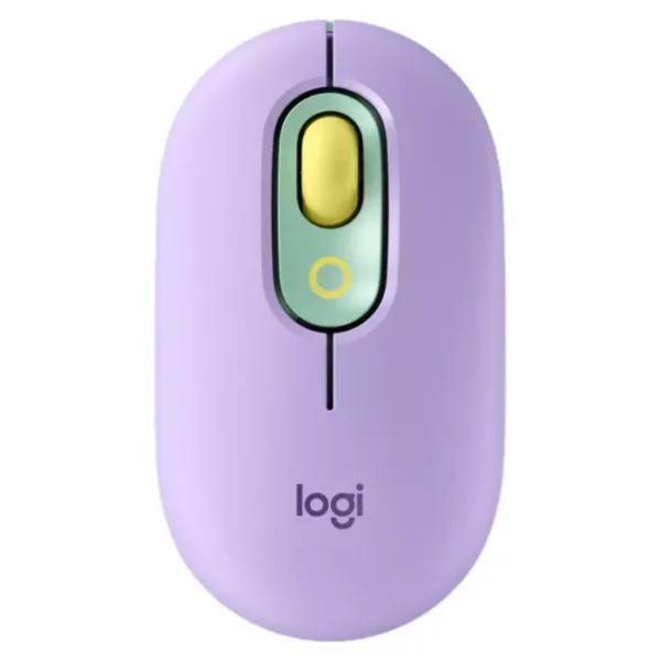Logitech POP Mouse Daydream Mint — Inalámbrico, Bluetooth, EasySwitch, Violeta/Menta