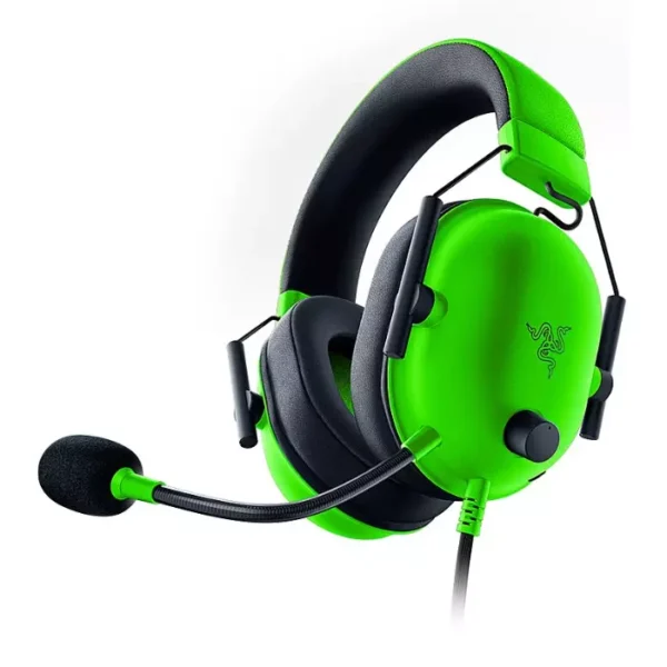 Razer BlackShark V2 X Green — Audífono con cable, 3.5mm, verde - Imagen 4