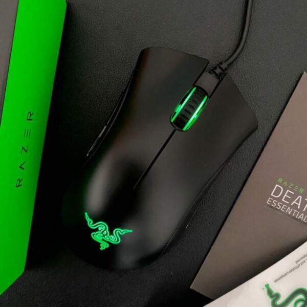 Razer DeathAdder Essential Black — Mouse con cable, diestros, 6.400 DPI, negro - Imagen 2