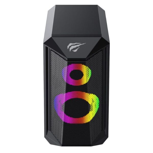 Havit SK202 Black — Bocina Stereo USB RGB, 6W, 3,5mm - Imagen 3