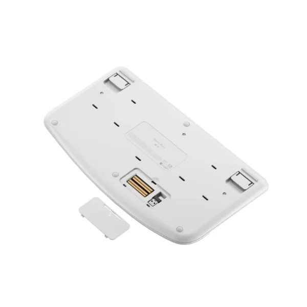 Logitech Wave Keys Blanco — Teclado inalámbrico, Bluetooth, español, multidispositivo, blanco - Imagen 4