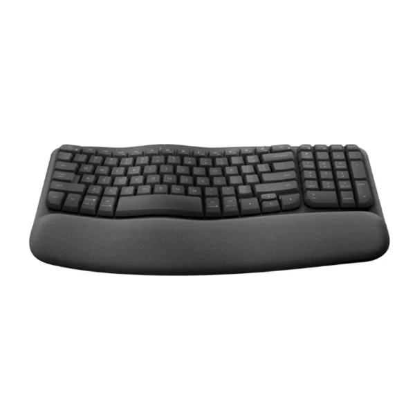 Logitech Wave Keys Grafito — Teclado inalámbrico, Bluetooth, español, multidispositivo, negro - Imagen 3