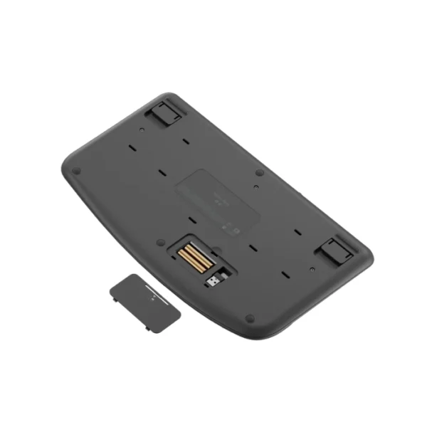 Logitech Wave Keys Grafito — Teclado inalámbrico, Bluetooth, español, multidispositivo, negro - Imagen 4