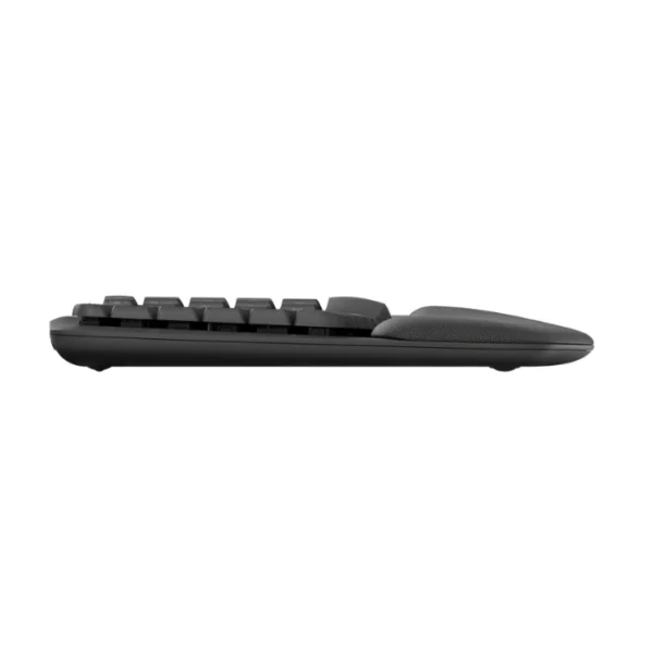 Logitech Wave Keys Grafito — Teclado inalámbrico, Bluetooth, español, multidispositivo, negro - Imagen 5
