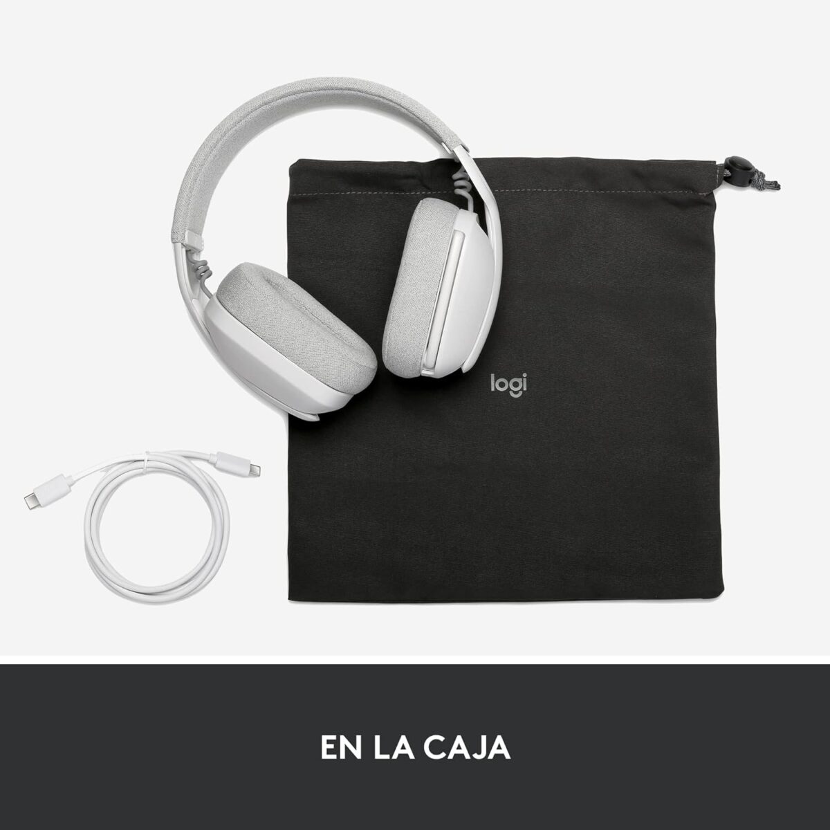 71+tEmhpK0L._AC_SL1500_ Logitech Zone Vibe 100 White — Auriculares Wireless ligeros, Bluetooth - Imagen 13