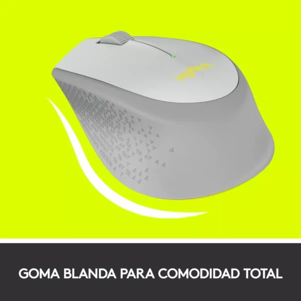Logitech M280 Gray - Mouse inalámbrico, 1000DPI, USB, gris - Imagen 4