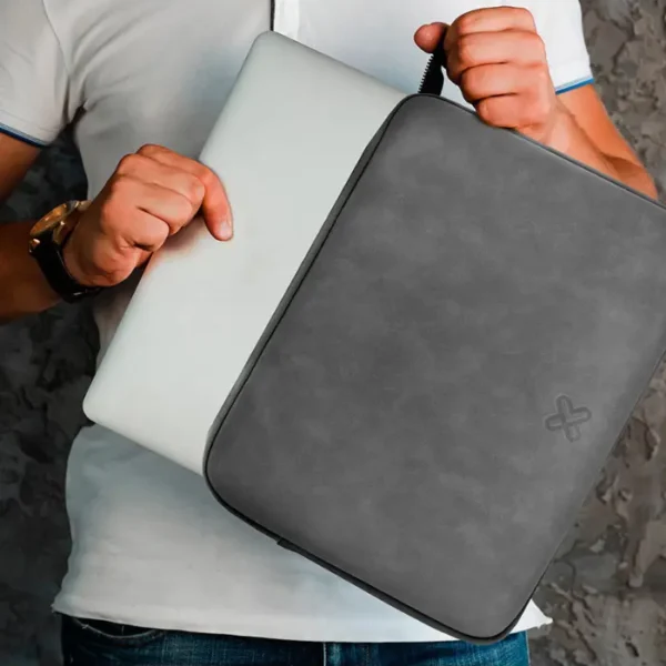 KlipXtreme SquareShield Blue — Funda para laptop de hasta 15.6″ - Imagen 2