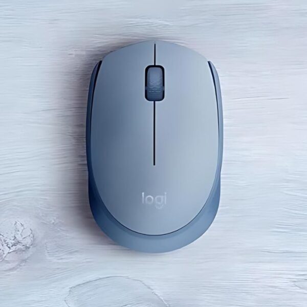 Logitech M170 Blue Gray — Mouse Inalámbrico, USB, 1000DPI, Azul - Imagen 2