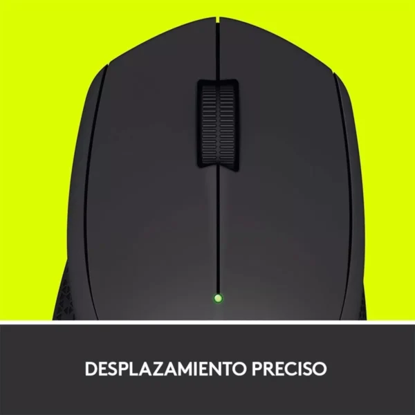 Logitech M280 Black - Mouse inalámbrico, 1000DPI, USB, negro - Imagen 6