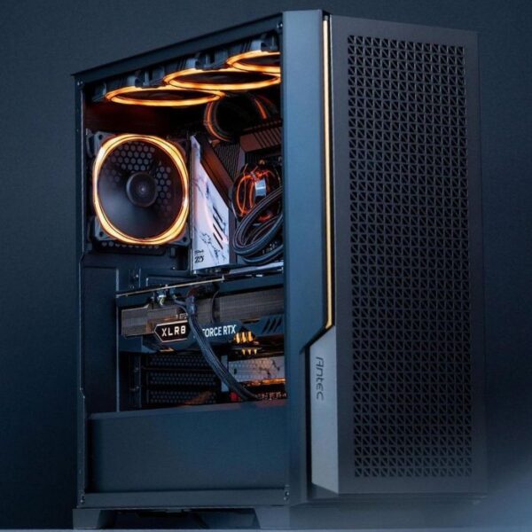 Antec P20C Black — Caja ATX, 3 Fans 120mm, negro - Imagen 2