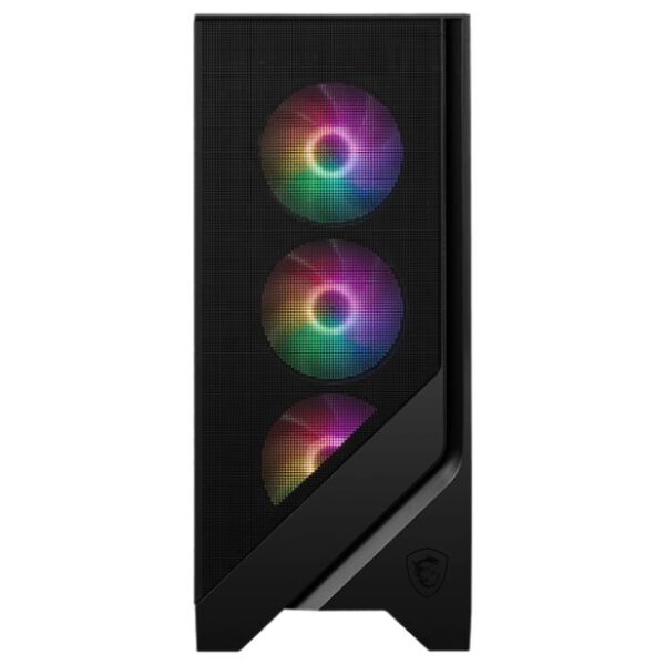 MSI MAG Forge 120A Airflow — Caja ATX, 6 Fans RGB 120mm, negro - Imagen 3