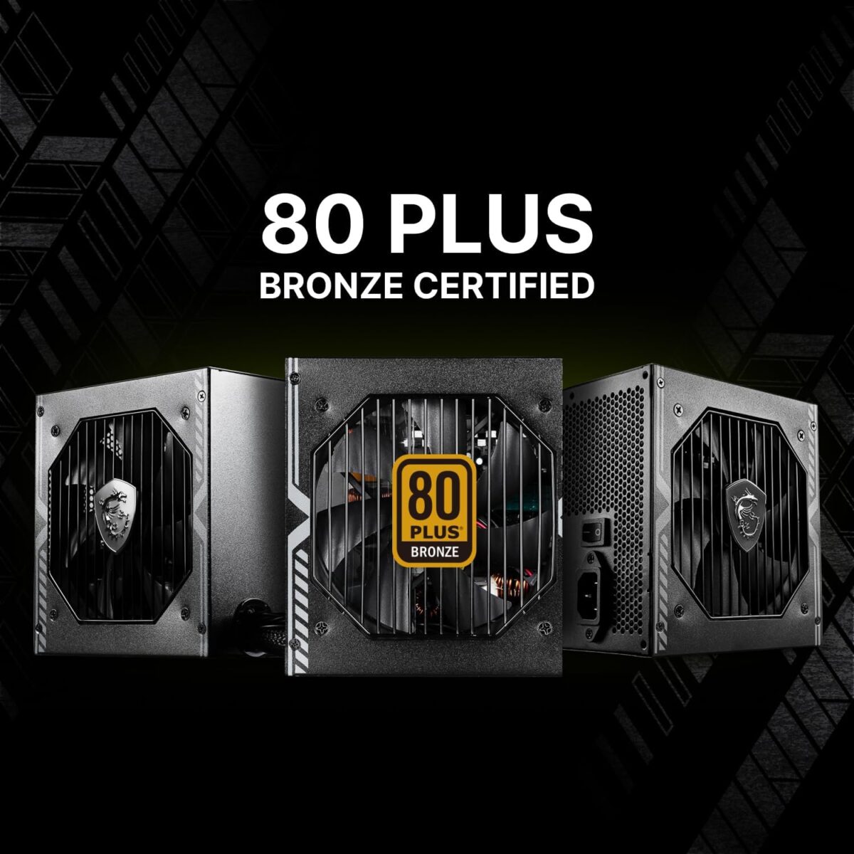 MSI MAG A750BN PCIE5 80+ Bronce — Fuente de poder 750W, no modular - Imagen 5