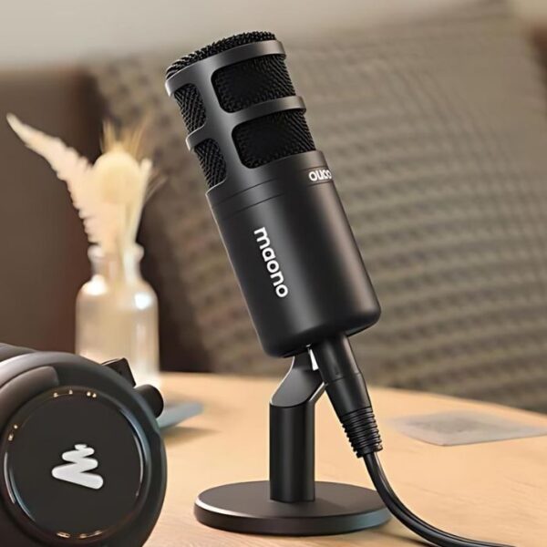 Maono PD100 Podcast XLR — Micrófono para grabación vocal, tecnología de aislamiento de voz - Imagen 2