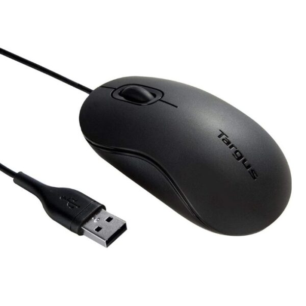 Targus USB Optical Laptop Mouse —  Mouse alámbrico, negro - Imagen 2