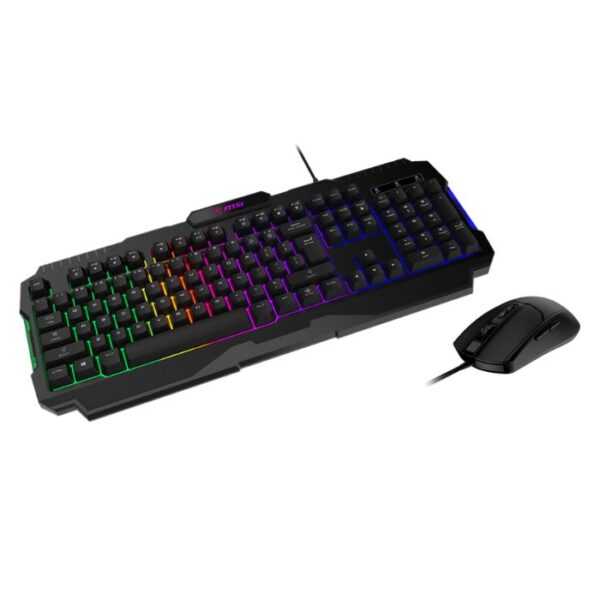 MSI Forge GK100 Combo — Teclado membrana alámbrico RGB y Mouse de cable - Imagen 3