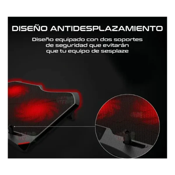 Havit F2081 Base con ventilador para laptop hasta 17" - Imagen 4