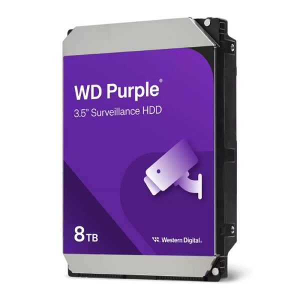 WD Purple 8TB — Disco Duro interno, 3.5", SATA, 256MB Cache