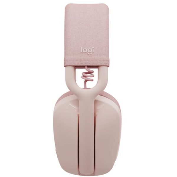 Logitech Zone Vibe 100 Rose — Auriculares Wireless ligeros, Bluetooth - Imagen 4