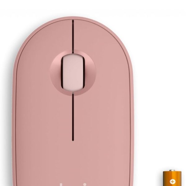 Logitech Pebble 2 M350S Rosa — Mouse inalámbrico, bluetooth, delgado y compacto - Imagen 3