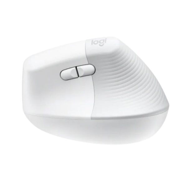 Logitech Lift Vertical White - Mouse Inalámbrico, USB-A, 1000DPI, Blanco - Imagen 4
