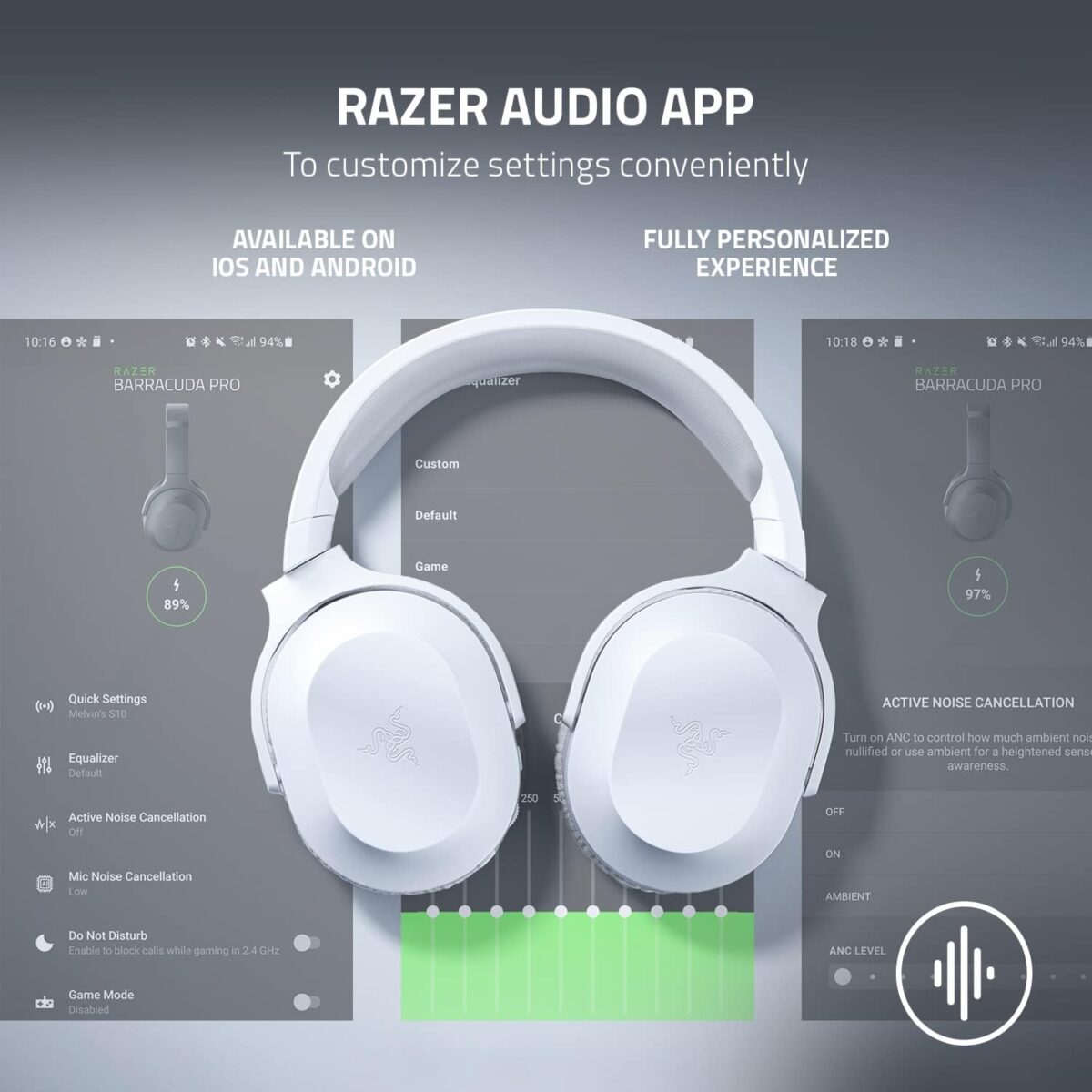 61VadG4TGvL._AC_SL1500_ Razer Barracuda X White — Audífonos inalámbricos, multiplataforma, 2.4GHz Wireless, Bluetooth, micrófono extraíble, blanco - Imagen 6